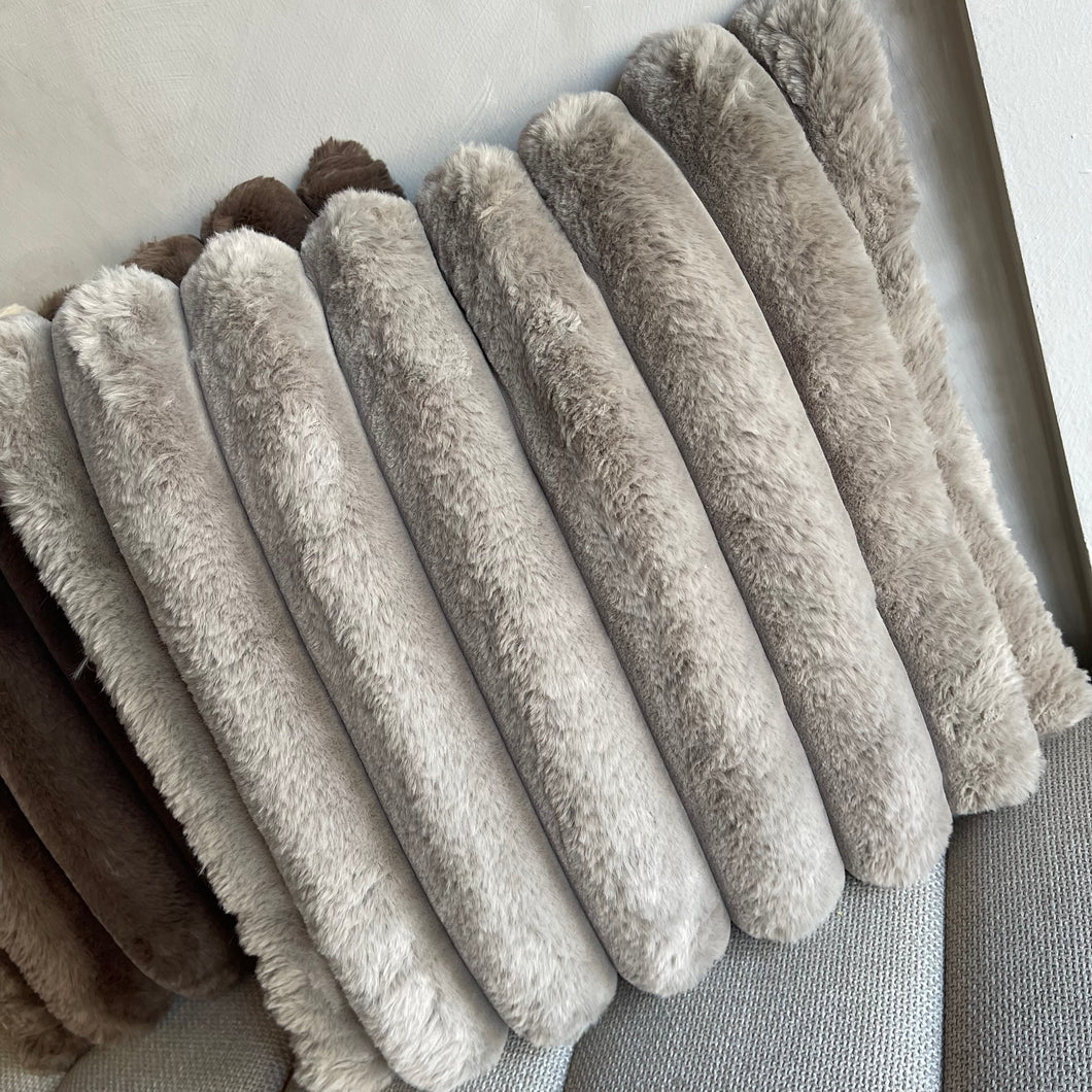 Cushion fluffy stone