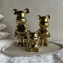 Afbeelding in Gallery-weergave laden, Bear gold 22cm
