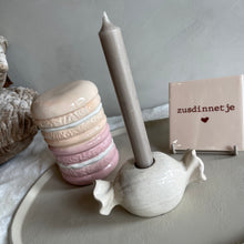 Afbeelding in Gallery-weergave laden, Candleholder candy beige (p.st.)
