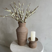 Afbeelding in Gallery-weergave laden, Vase Greccio brown 28cm
