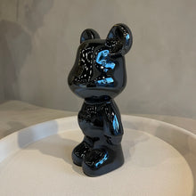 Afbeelding in Gallery-weergave laden, Bear black/blue 18cm
