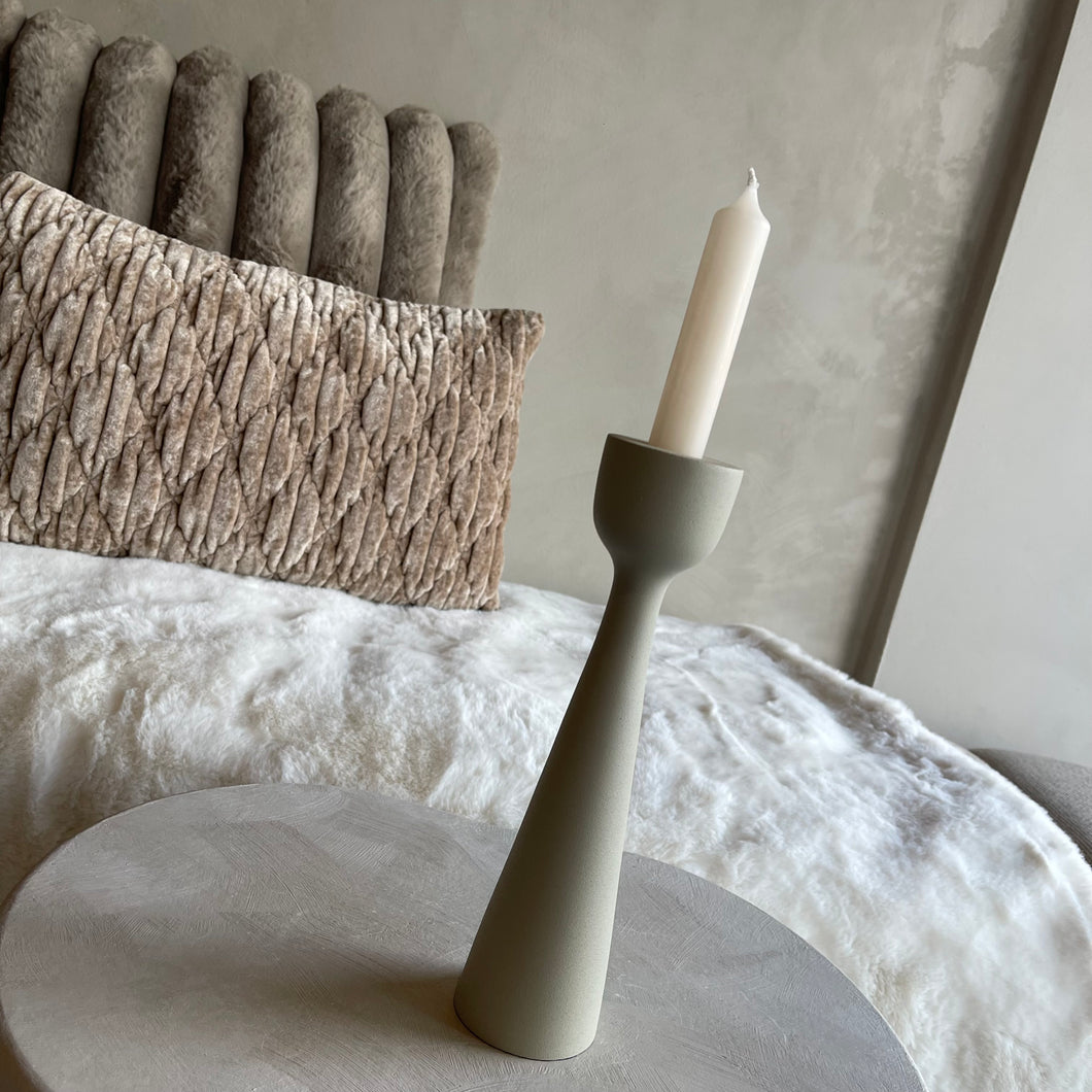 Candleholder ivory 23cm