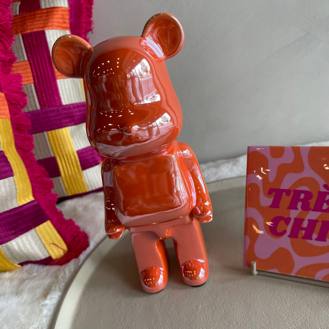 Bear orange 22cm
