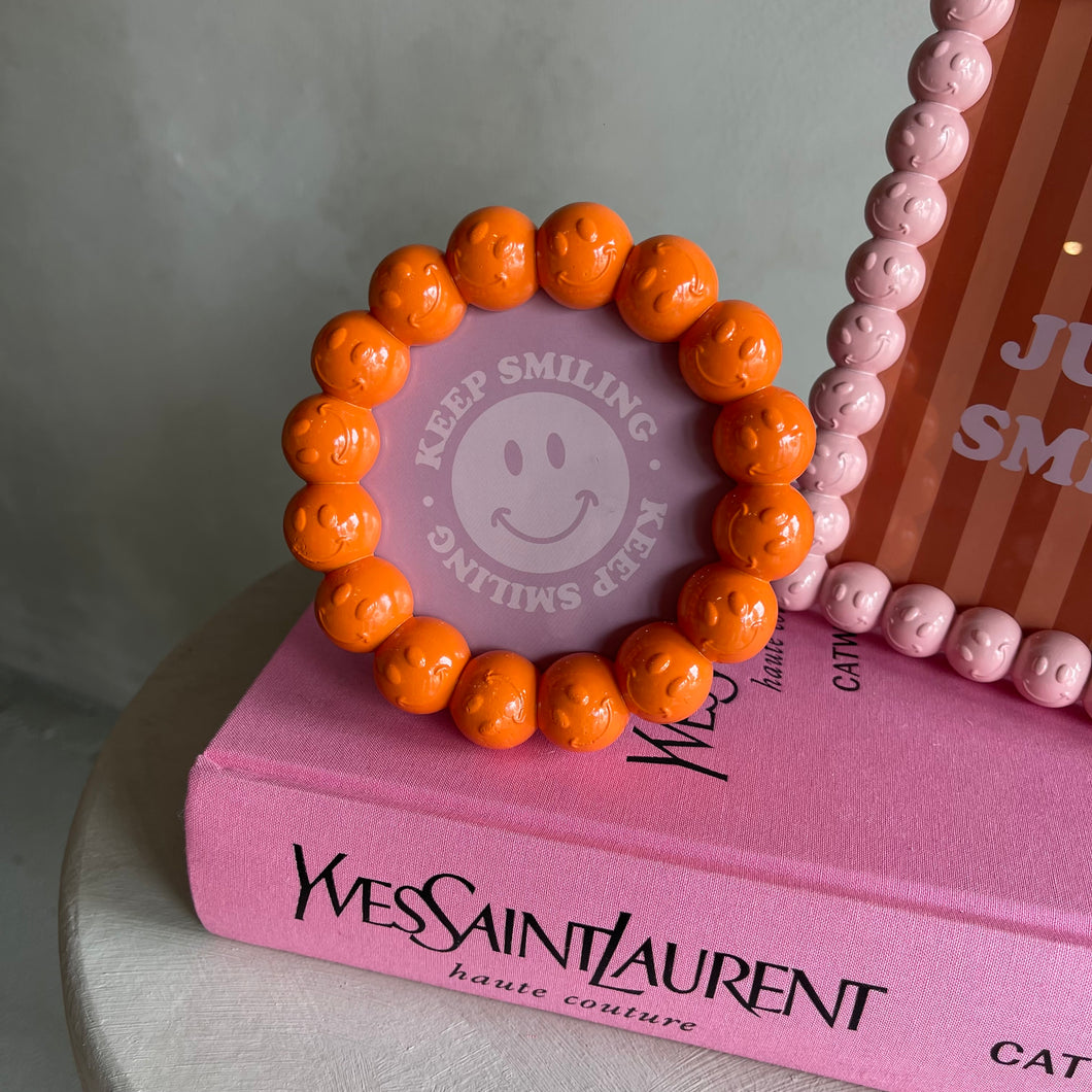 Frame smiley orange