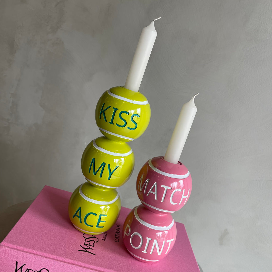 Candle stick Kiss My Ace