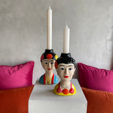 Afbeelding in Gallery-weergave laden, candleholder Frida yellow
