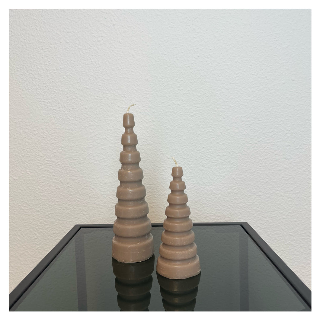 Christmas tree bubble M (taupe)
