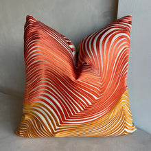 Afbeelding in Gallery-weergave laden, Cushion swirls multi/natural
