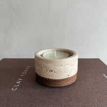 Afbeelding in Gallery-weergave laden, Candleholder Travertine S
