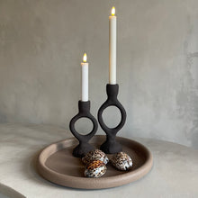 Afbeelding in Gallery-weergave laden, Candleholder Alu dark brown
