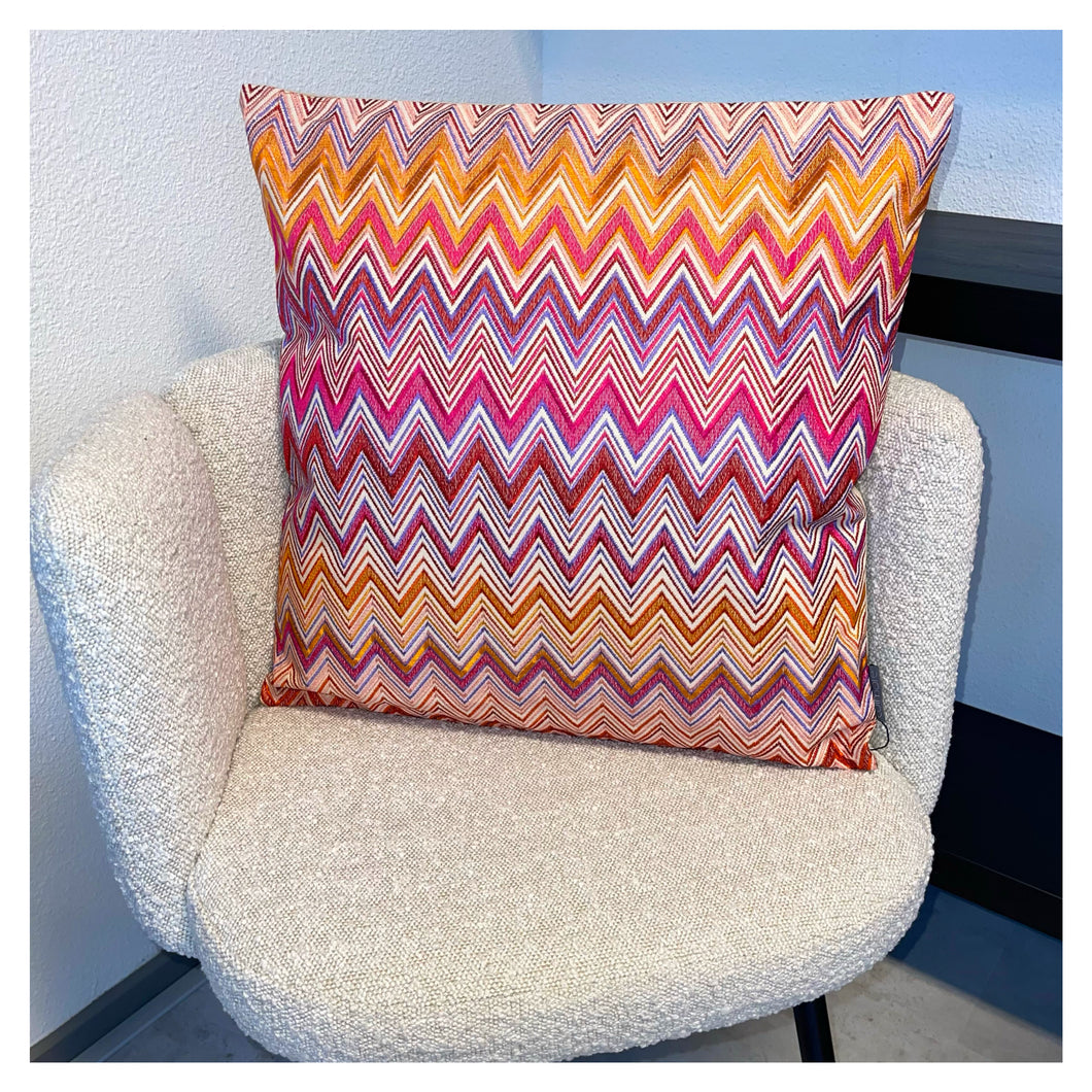 Cushion pink/purple 50x50cm