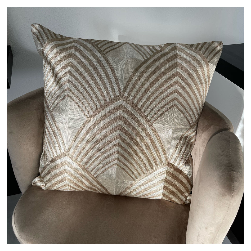Cushion natural/white 50x50 cm